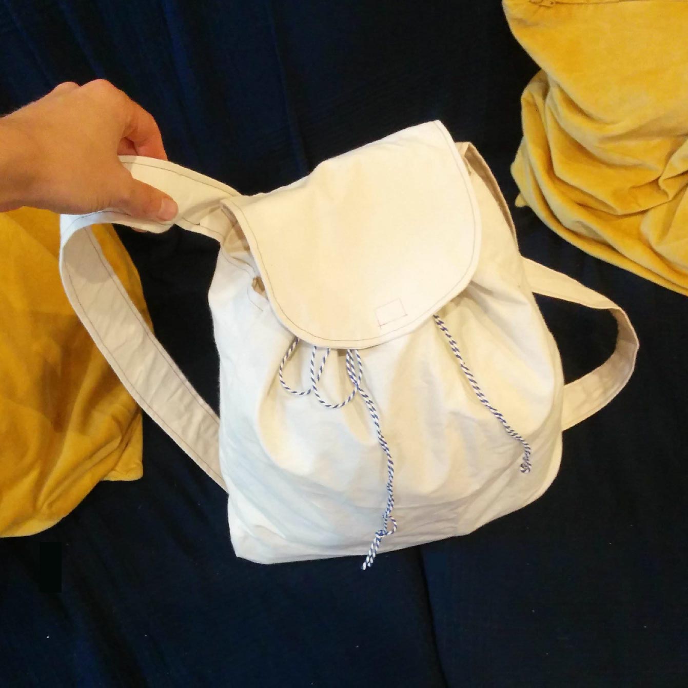 Photo of sewn bag