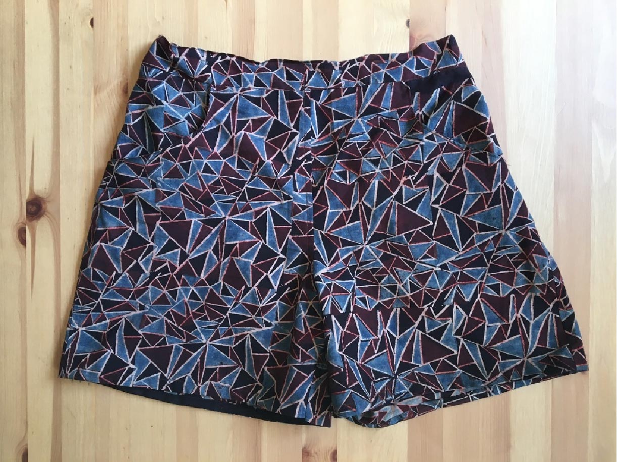 Photo of sewing shorts