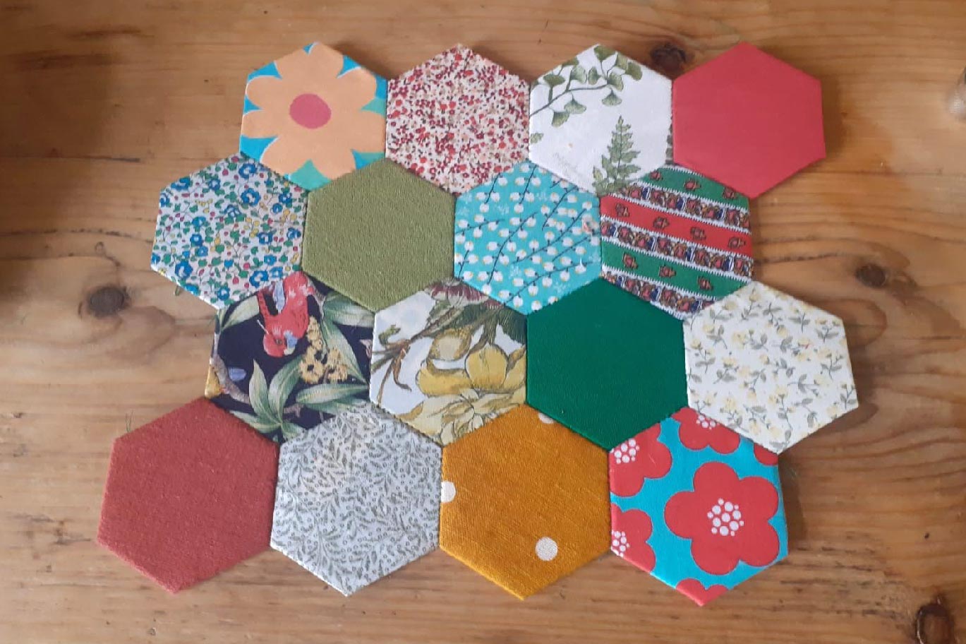 Photo of patchwork quilts and babies